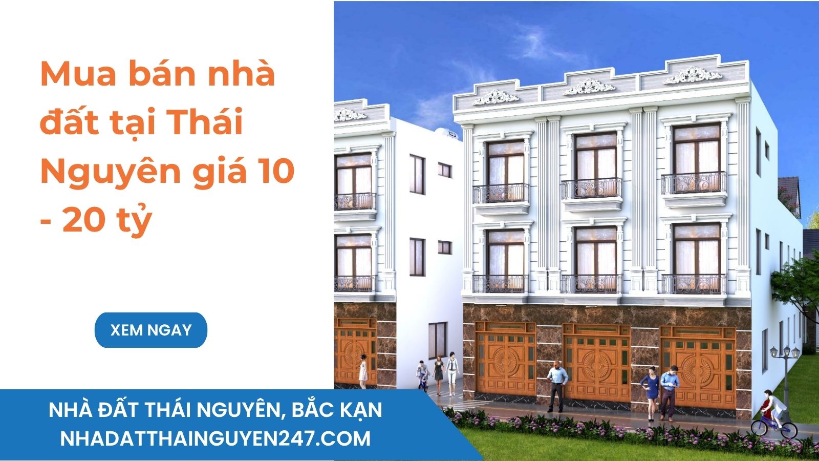 Mua bán nhà đất tại Thái Nguyên giá 10 - 20 tỷ