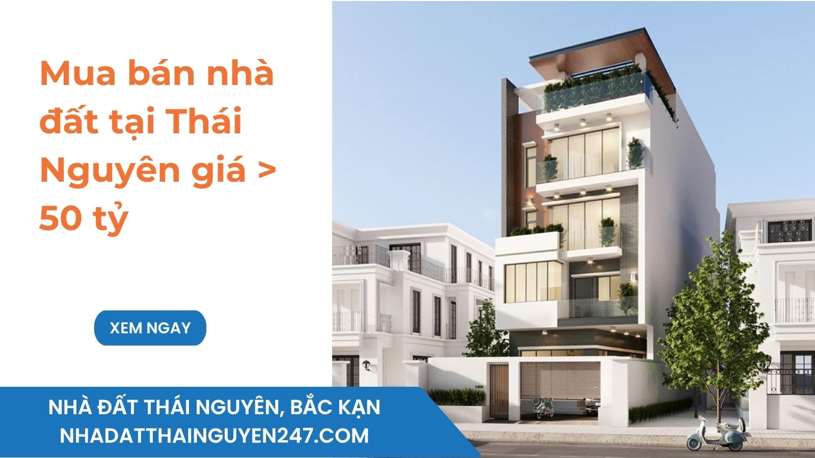Mua bán nhà đất tại Thái Nguyên giá > 50 tỷ
