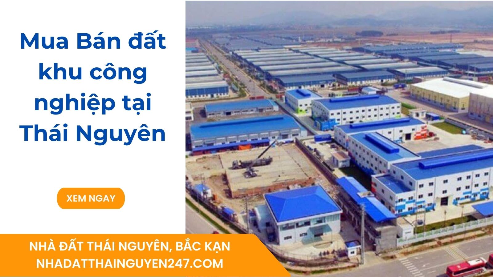 Mua Bán đất khu công nghiệp tại Thái Nguyên