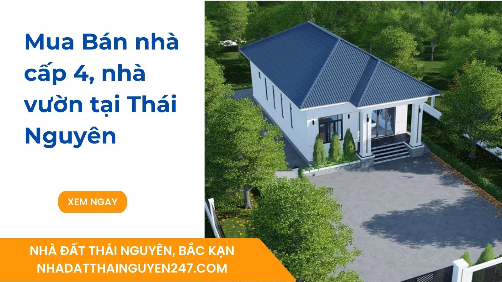 Mua Bán nhà cấp 4, nhà vườn tại Thái Nguyên