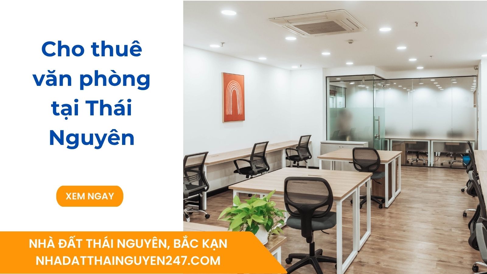 Cho thuê văn phòng tại Thái Nguyên