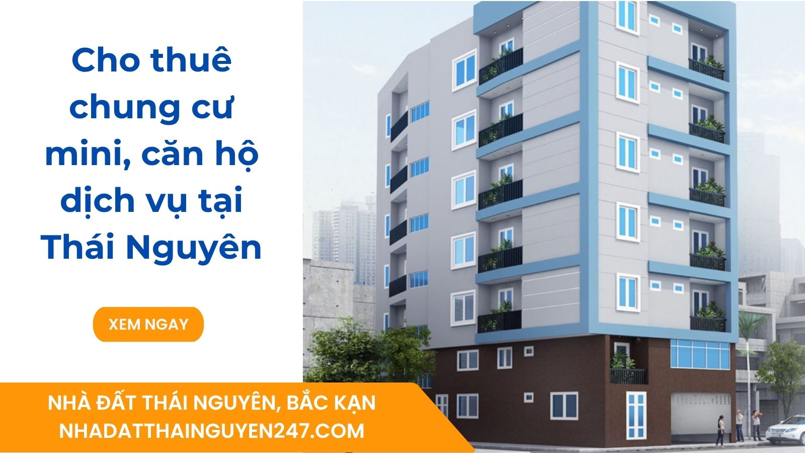 Cho thuê chung cư mini, căn hộ dịch vụ tại Thái Nguyên