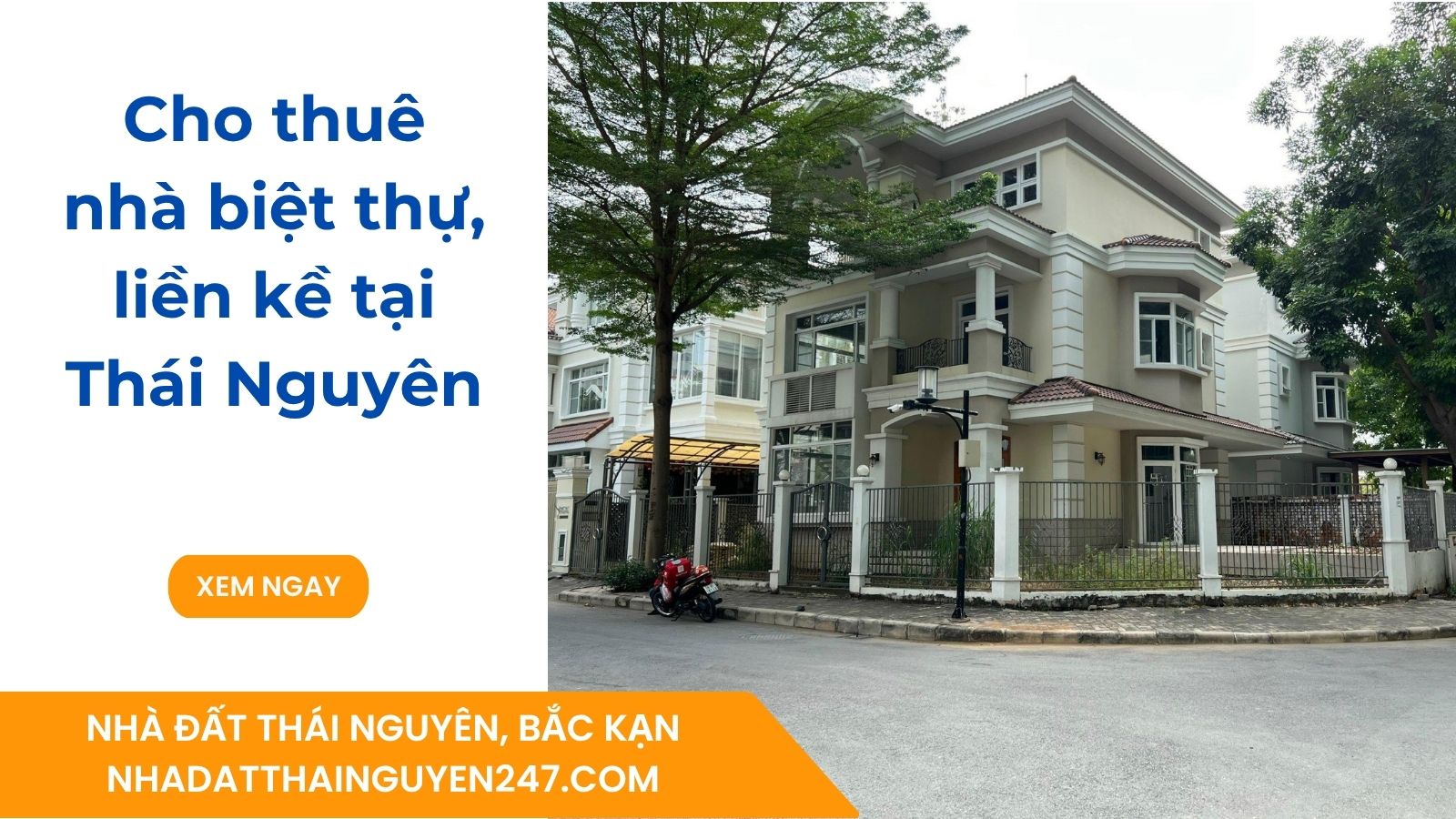 Cho thuê nhà biệt thự, liền kề tại Thái Nguyên