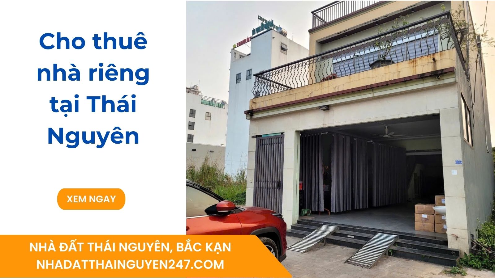 Cho thuê nhà riêng tại Thái Nguyên